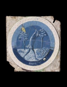 Della Robbia - July, ca.1450-1456, 7638-1861