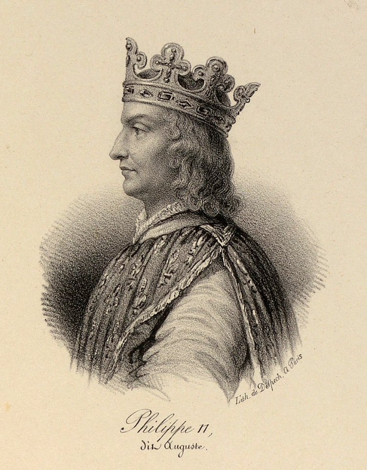Delpech - Philip II of France