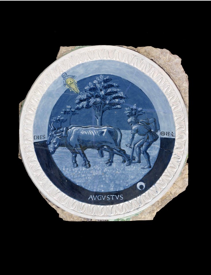 Della Robbia - August, ca. 1450-1456, 7639-1861