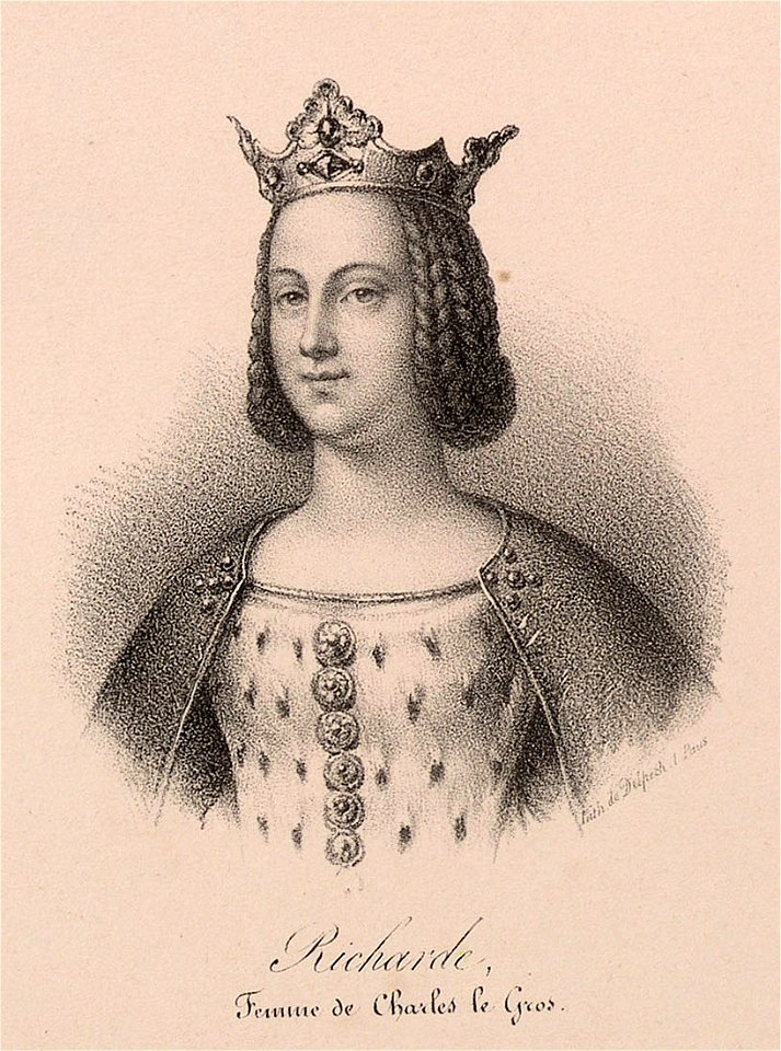 Delpech - Richilde of Provence
