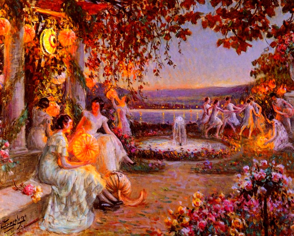 Delphin Enjolras - Les lampions