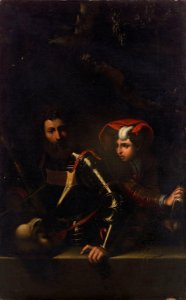 Pietro della Vecchia - Saul and David with the head of Goliath