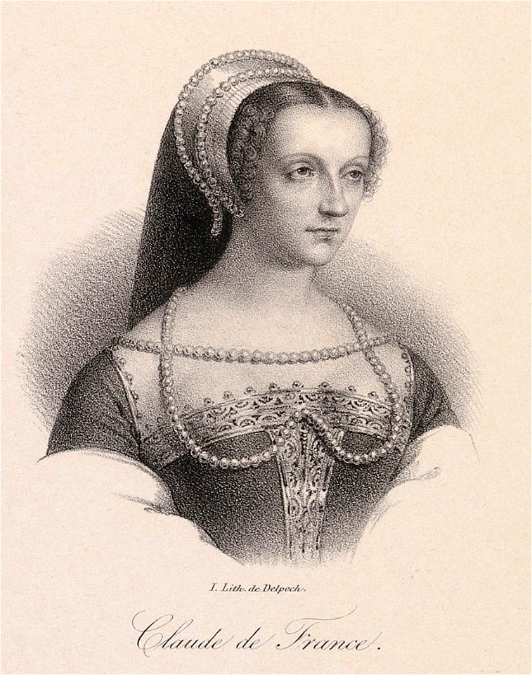 Delpech - Claude of France