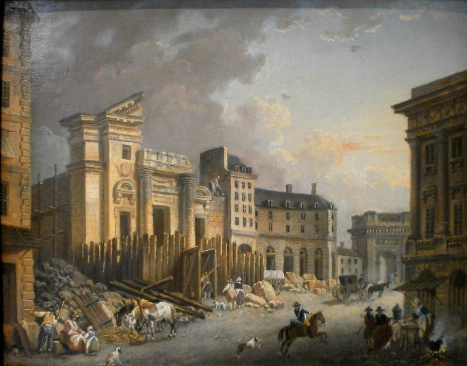 Demachy - Démolition de l'église Saint-Barthélemy