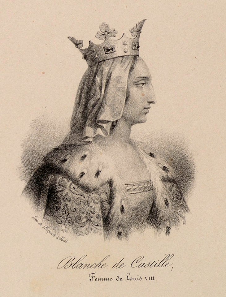 Delpech - Blanche of Castile