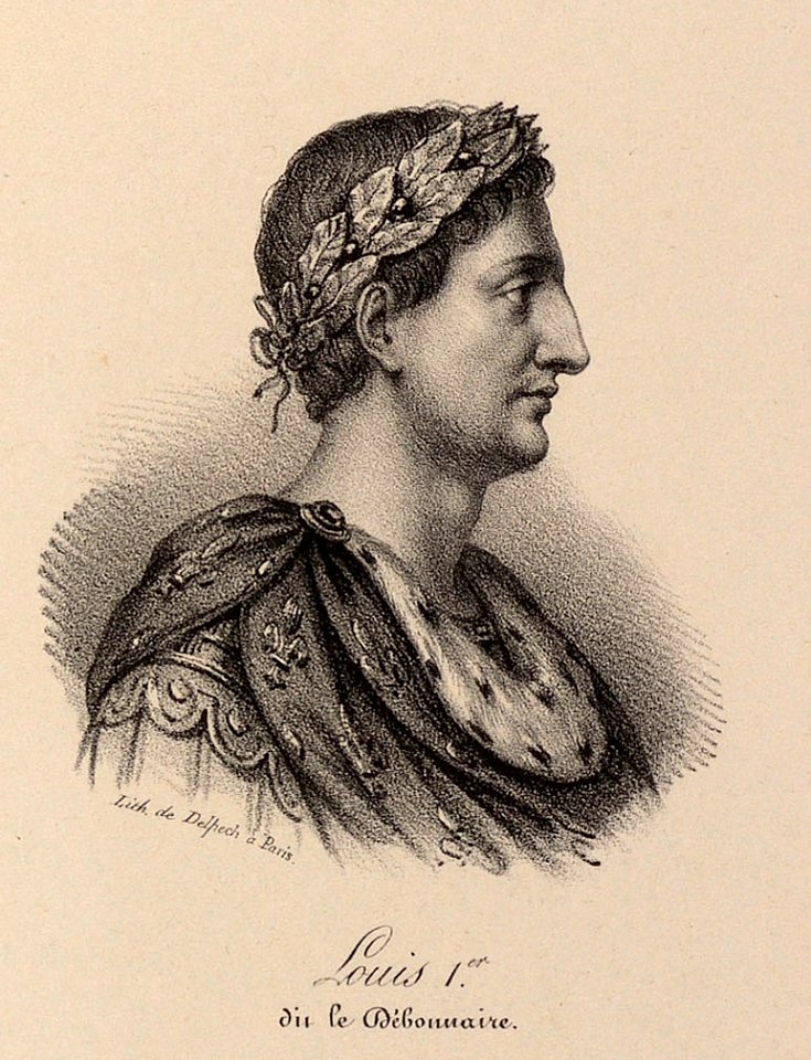 Delpech - Louis I the Pious