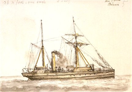 Delta - Chinese Gunboat built 1876 RMG PU6302