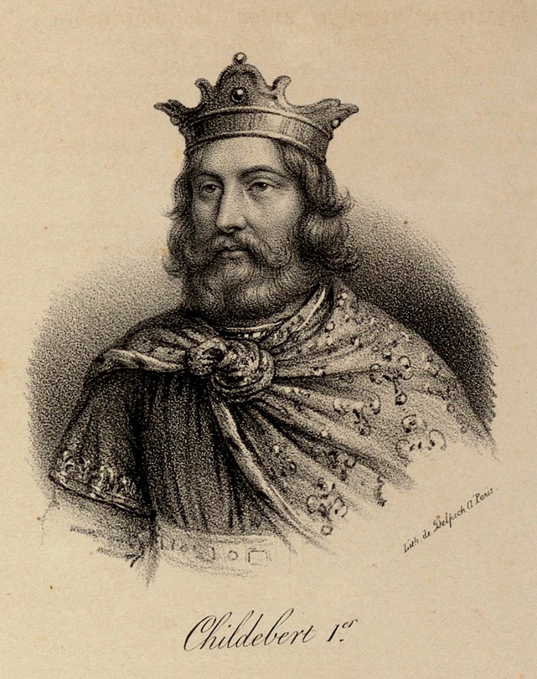 Delpech - Childebert I