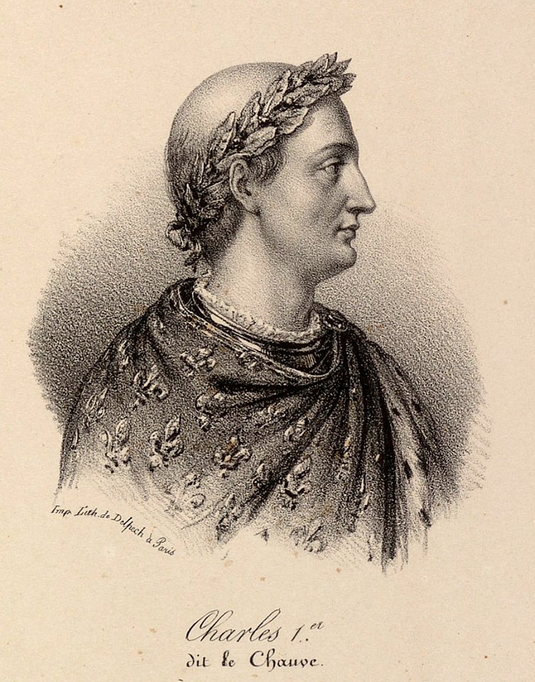 Delpech - Charles the Bald