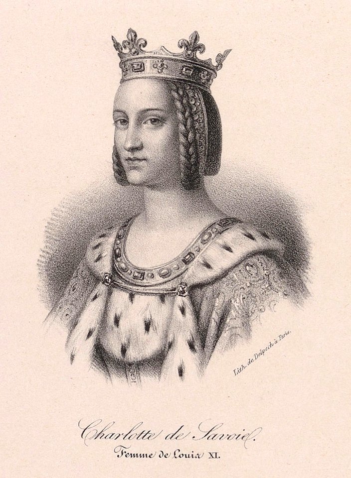 Delpech - Charlotte of Savoy