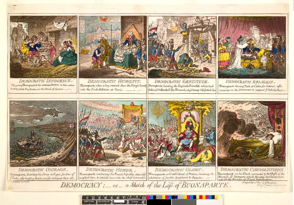 Democracy;-or-a Sketch of the Life of Buonaparte. (BM 1851,0901.1030)