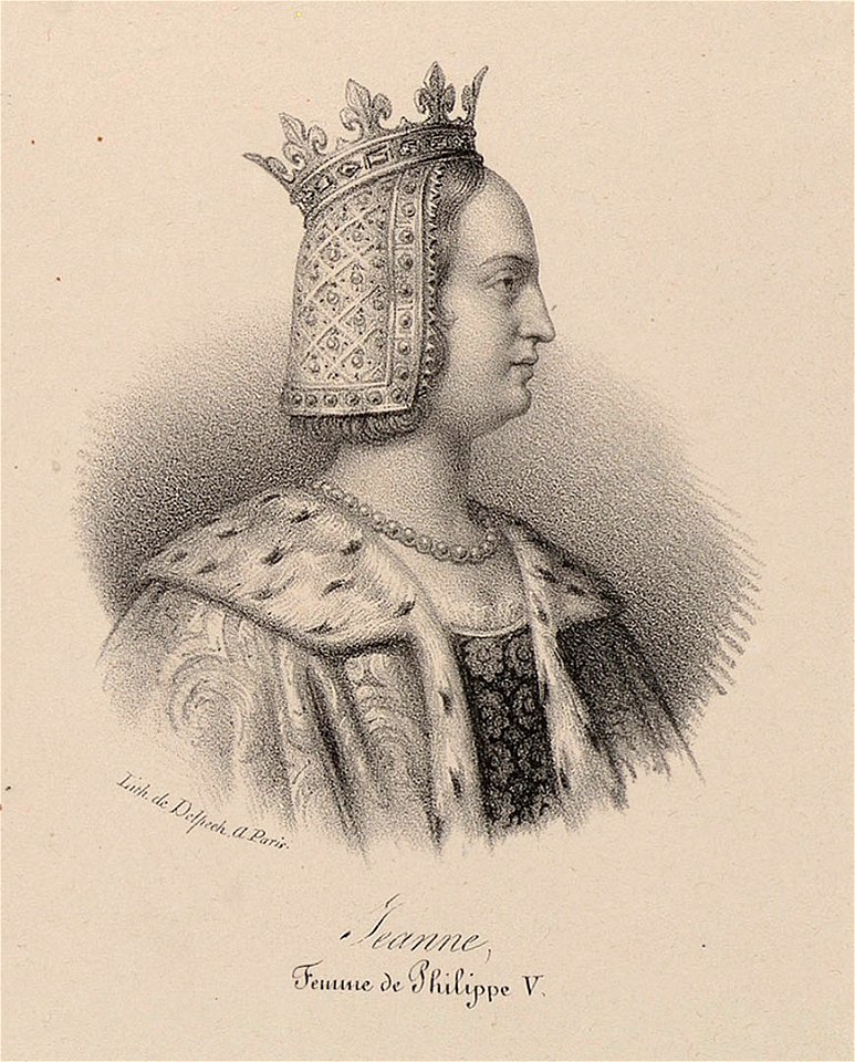 Delpech - Joan of Burgundy