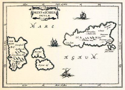 Delus et Icaria insulae - Laurenberg Johann - 1661
