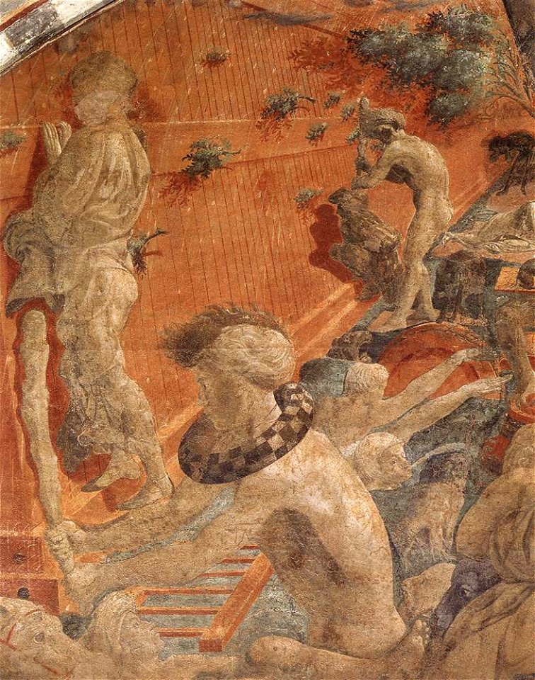 Deluge, Waters Subsiding and Noah Stories by Paolo Uccello 02