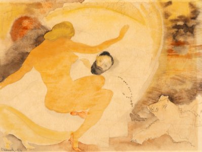 Charles Demuth - Nana and Count Muffat - BF1075 - Barnes Foundation