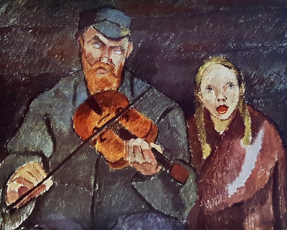 Den blinde spelmannen x Alvar Cawén
