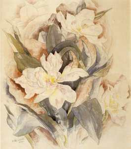 Charles Demuth - 'Flower Study', 1922, watercolor over graphite