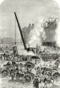 Demolition for Avenue de l'Opéra - between rue de l'Échelle and rue Saint Roch