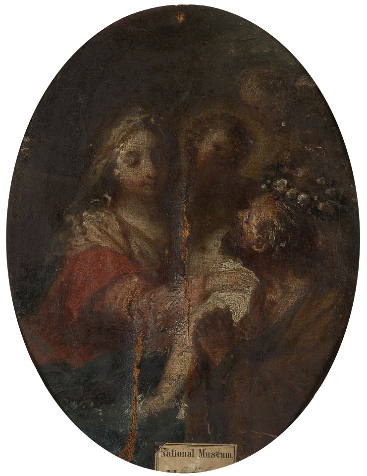 Den heliga familjen - Nationalmuseum - 157929