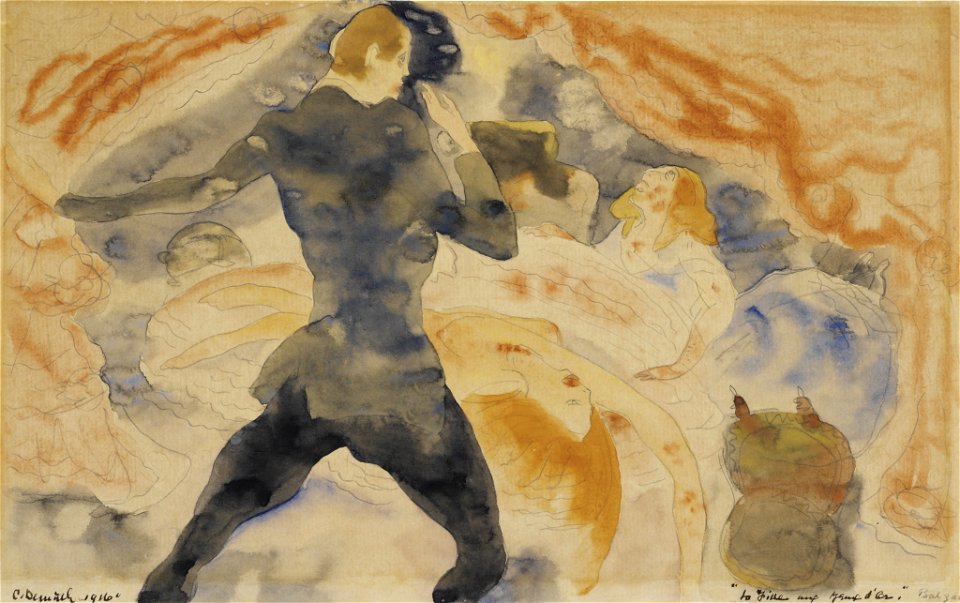 Charles Demuth - The Girl with the Golden Eyes (La Fille aux yeux d'or) - BF2008 - Barnes Foundation