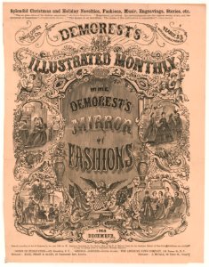 Demorest's illustrated monthly and Mme Demorest's mirror of fashions, 1865 December LCCN2006680184