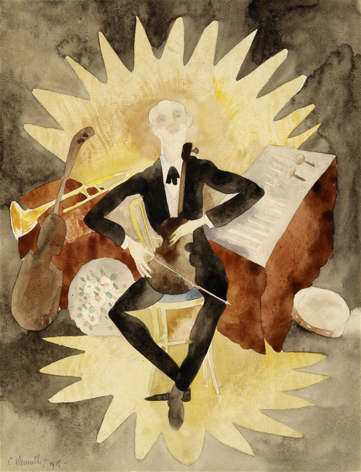 Charles Demuth - Musician - BF748 - Barnes Foundation