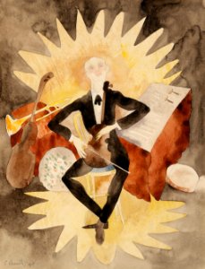 Charles Demuth - Musician - BF748 - Barnes Foundation