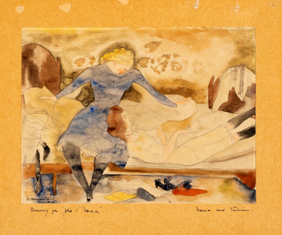 Charles Demuth - Nana Visiting her Friend Satin - BF1072 - Barnes Foundation