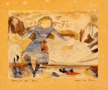 Charles Demuth - Nana Visiting her Friend Satin - BF1072 - Barnes Foundation