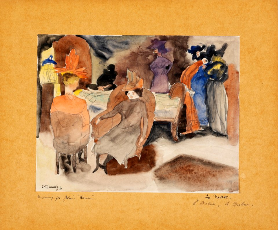 Charles Demuth - The Death of Nana - BF1077 - Barnes Foundation