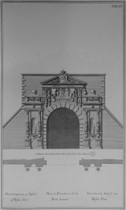 Den danske Vitruvius 1 tab004 - Grundtegning og Opstalt af Westerport