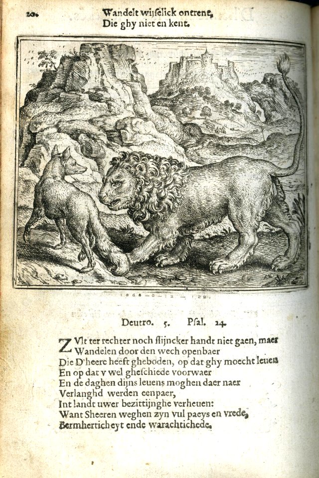 Den leeu ende vos (BM 1868,0612.122)