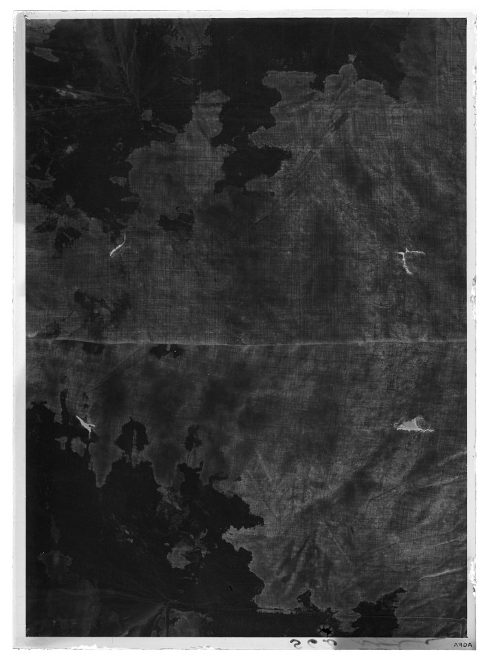 Den innersta av Gustav II Adolfs Lützenskjortor - Livrustkammaren - 43732-negative