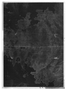 Den innersta av Gustav II Adolfs Lützenskjortor - Livrustkammaren - 43732-negative