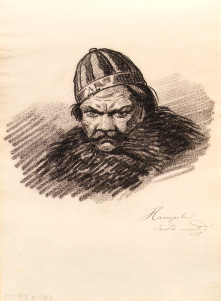 Denis Vasilievich Davydov (by K. Hampeln; Pushkin's museum)