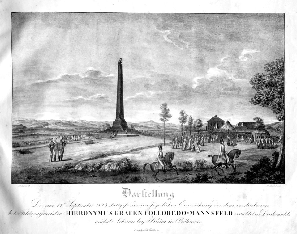 Denkmal Hieronymus von Colloredo-Mansfeld Kulm