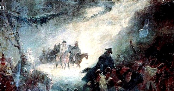 Denis A-M. Raffet, Épisode de la campagne de Russie