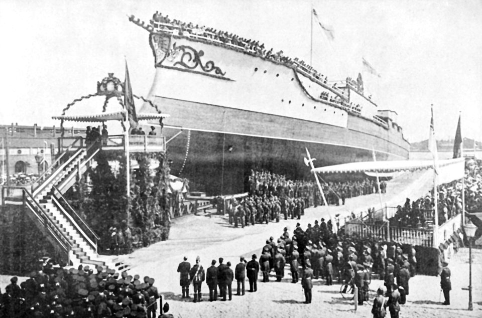 Die Woche Linienschiff Schwaben Stapellauf PB102350