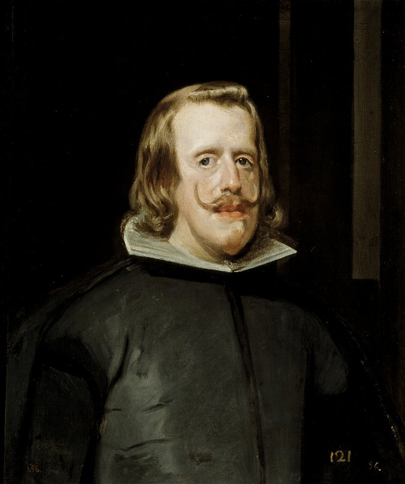 Diego Rodríguez Velázquez -Retrato Felipe IV Rey de España (Prado)