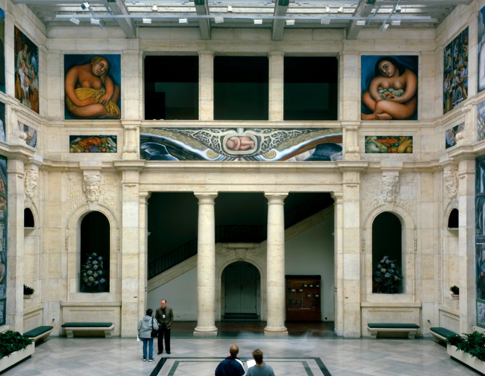 Diego M. Rivera - Detroit Industry, East Wall - 33.10.E - Detroit Institute of Arts