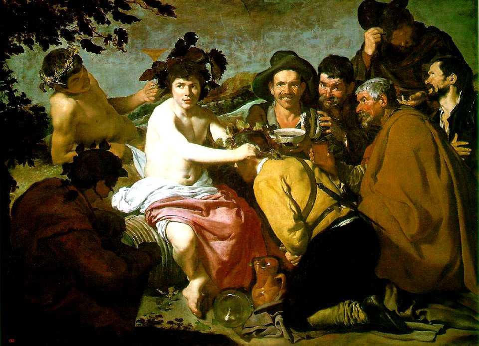 Diego Velasquez, Los Borrachos (The Feast of Bacchus)