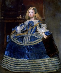 Diego Rodriguez de Silva y Velázquez - Infanta Margarita Teresa in a Blue Dress - Google Art ProjectFXD