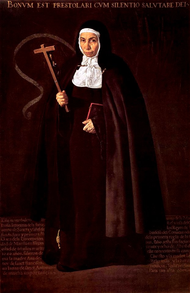 Diego Velázquez - Abbess Jerónima de la Fuente - WGA24363