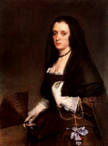 Diego Velázquez - Lady with a Fan - WGA24431