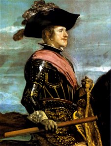 Diego Velázquez - Philip IV on Horseback (detail) - WGA24411