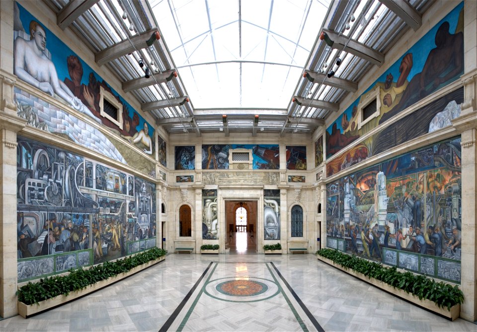 Diego M. Rivera - Detroit Industry, West Wall - 33.10.W - Detroit Institute of Arts
