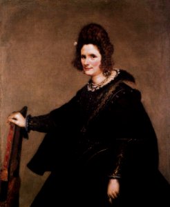 Diego Velázquez - Portrait of a Lady - WGA24390. Free illustration for personal and commercial use.