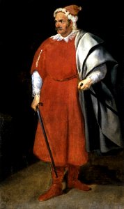 Diego Velázquez - The Buffoon Don Cristóbal de Castañeda y Pernia (Barbarroja) - WGA24422