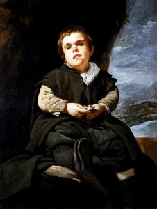 Diego Velázquez - The Dwarf Francisco Lezcano, Called El Niño de Vallecas - WGA24434