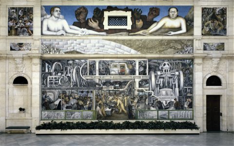 Diego M. Rivera - Detroit Industry, South Wall - 33.10.S - Detroit Institute of Arts